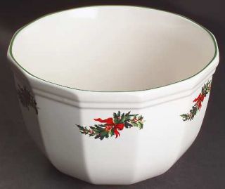 Pfaltzgraff Christmas Heritage Round Great Bowl, Fine China Dinnerware   Multisi