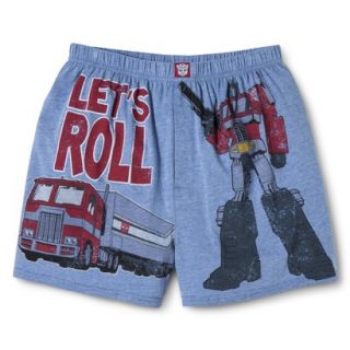 Mens Transformers Boxers   Blue S