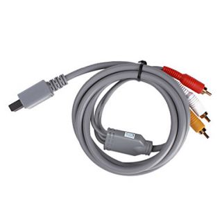 S Video AV Cable for Wii/Wii U (Gray)