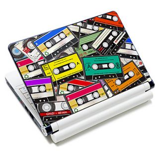 Retro Audiotape Pattern Laptop Notebook Cover Protective Skin Sticker For 10/15 Laptop 18336