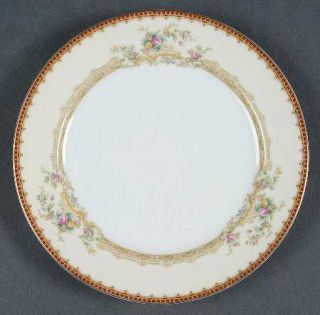 Royal Embassy Adrian Bread & Butter Plate, Fine China Dinnerware   Floral Border