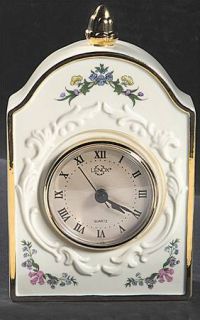 Lenox China Spice Garden (Giftware) Hanging Wall Clock, Fine China Dinnerware  