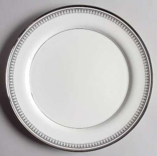 Mikasa Seville Black Border Dinner Plate, Fine China Dinnerware   Black Border