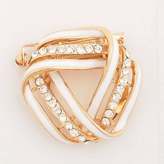 Elegant Alloy with Rhinestone Womens Brooch(More Colors)
