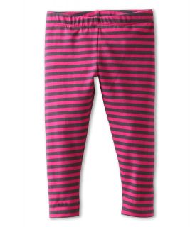 Kate Mack Bon Vivant Stripe Leggings Girls Casual Pants (Pink)