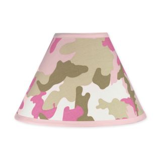 Sweet Jojo Designs Pink And Khaki Camouflage Lamp Shade (Pink/khakiMaterials: 100 percent cottonDimensions: 7 inches high x 10 inches bottom diameter x 4 inches top diameterThe digital images we display have the most accurate color possible. However, due 