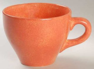 Pfaltzgraff Napoli Orange Mug, Fine China Dinnerware   Solid Orange
