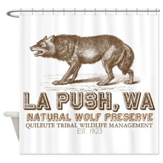 CafePress Quileute Wolf Preserve Shower Curtain Free Shipping! Use code FREECART at Checkout!