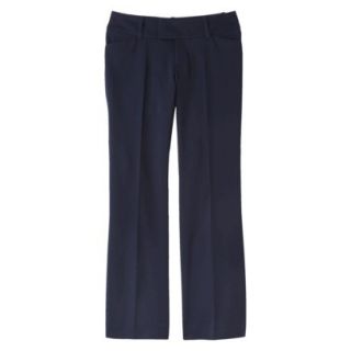 Merona Womens Doubleweave Flare Pant (Modern Fit)   Federal Blue   4 Short