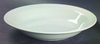 Taylor, Smith & T (TS&T) Luray Pastels Grey Rim Soup Bowl, Fine China Dinnerware