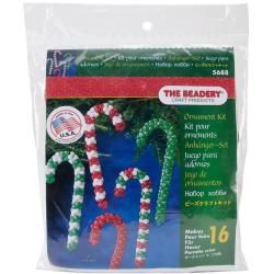 Holiday Beaded Ornament Kit : Candy Cane Assortment
