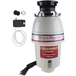 Wastemaster Wm50g_26 1/2 Hp Food Waste/ Garbage Disposal With Air Switch Kit (ChromeStainless steel components Hardware finish: SteelNumber of boxes this will ship in: One (1)Model: WM50G_26 )