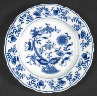 Seymour Mann Blue Onion Bread & Butter Plate, Fine China Dinnerware   Blue Onion