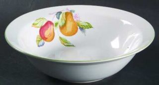 Newcor Garden Fresh Rim Cereal Bowl, Fine China Dinnerware   Fruit Design