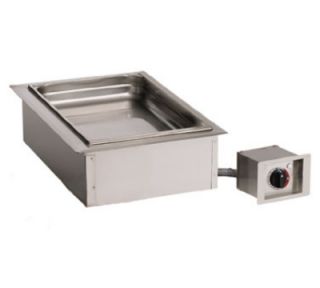 Alto Shaam Drop In Hot Food Well Unit, (1) Full Size Pan, Stainless, 120 V
