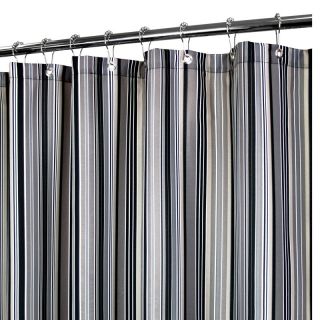 Watershed Strings Stripe Shower Curtain Sky   STRS40 SKY