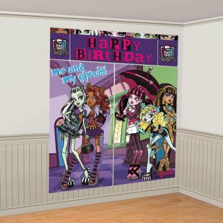 Monster High Wall Decorating Kit