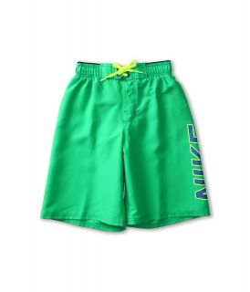 Nike Kids Core Logo Volley Short Boys Swimwear (Green)