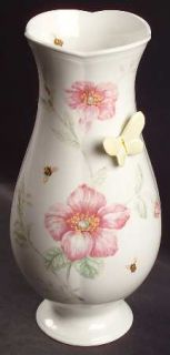 Lenox China Butterfly Meadow Vase, Fine China Dinnerware   Multicolor Butterflie