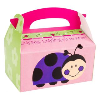 Ladybugs: Oh So Sweet Empty Favor Boxes