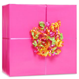 Bright Pink Gift Wrap Kit