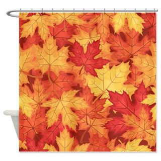 CafePress Autumn Leaves Shower Curtain Free Shipping! Use code FREECART at Checkout!