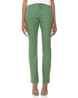 Bella Curvy Slim Jeans, Emerald