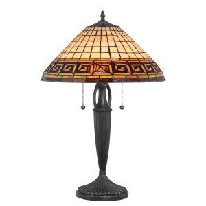 Quoizel TF1580TVB Tiffany Andros Tiffany Table Lamp
