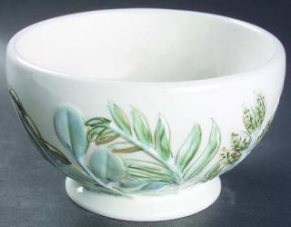 American Atelier Fern Soup/Cereal Bowl, Fine China Dinnerware   Green,White,Vari