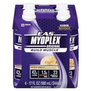 EAS Myoplex Original French Vanilla Protein Shake   4 pack (17oz each)