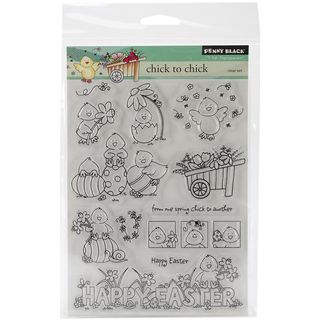 Penny Black Clear Stamps 5x6.5 Sheet chick To Chick