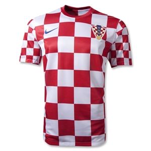 Nike Croatia 12/14 Home Soccer Jersey