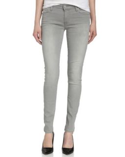 Gwenevere Super Skinny Jeans, Gray Stone